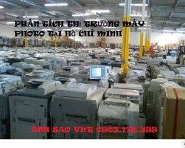 Phân tích thị trường máy photocopy tại Sài Gòn Việt Nam