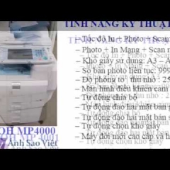 Bảng báo giá máy photocopy Ricoh giá rẻ - Giá tốt HCM